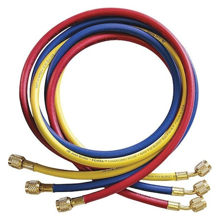 Jb Industries Ccle-60 Manifold Hose Set,60″ L,3 Hoses