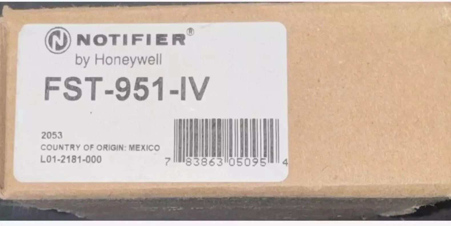 NOTIFIER FST-951-IV INTELLIGENT HEAT DETECTOR-WHITE COLOR