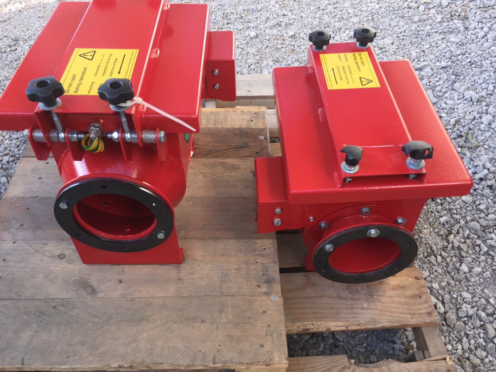Rembe GmbH Safety+Control Q-Flap 140 Non-Return Valves For Organic Dust Qty: 1