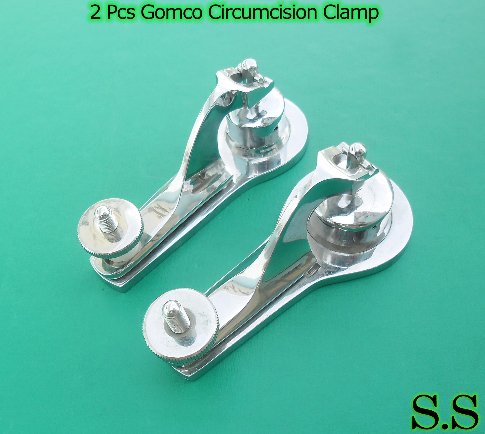 2 PCS Gomco Circumcision Clamp 2.9cm & 3.5cm Surgical Instruments