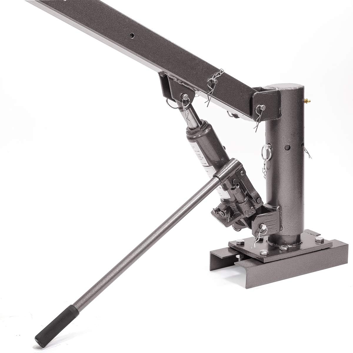 Stark USA 1/2 Ton Capacity Pickup Truck Extra Hoist Lift 5-1/2″ x 8″, Grey