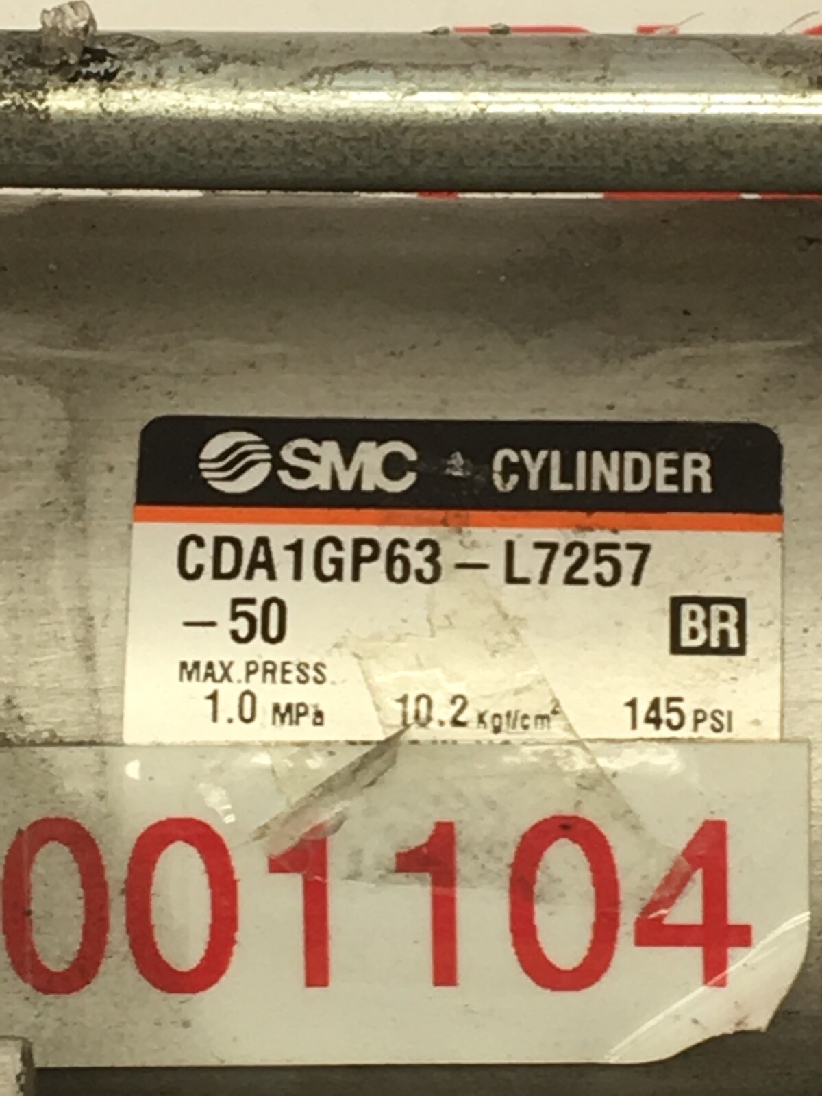 SMC TIE ROD CYLINDER CDA1GP63-L7257-50
