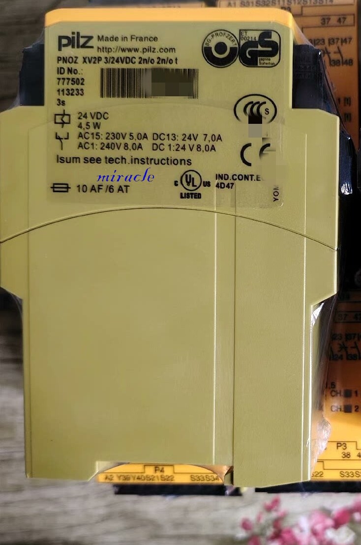 777502 1pc new pilz 777502 safety relay 777502