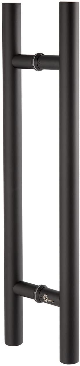 Togu Solid Standoffs heavy Duty TG -6012 12″ Stainless Matte BLACK Door Handles