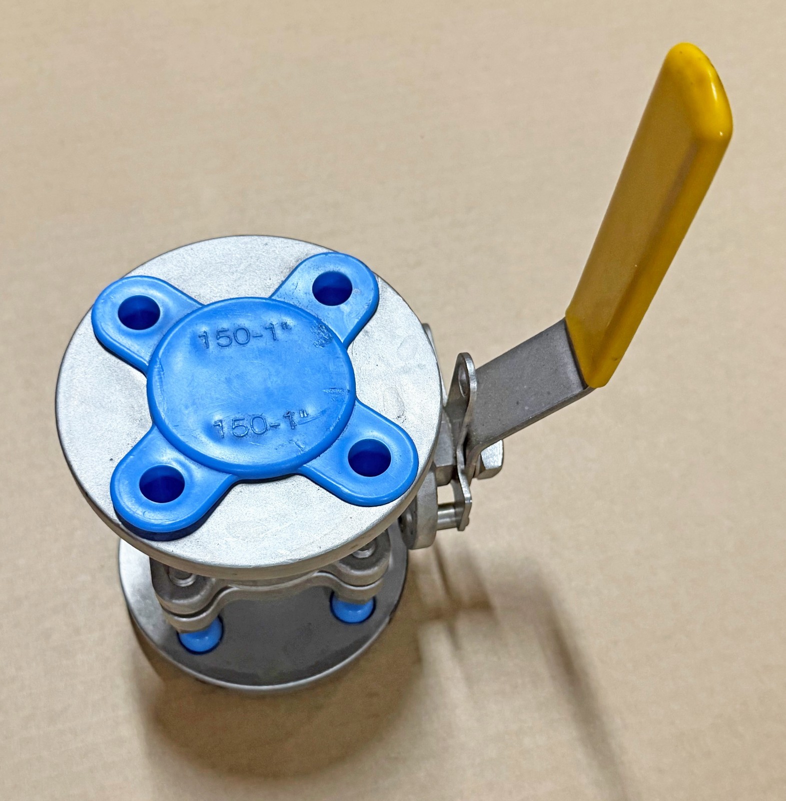 WARREN 1″ 150 FULL PORT 316 STAINLESS STEEL BALL VALVE CF8M 6156 RTFE 15% GF