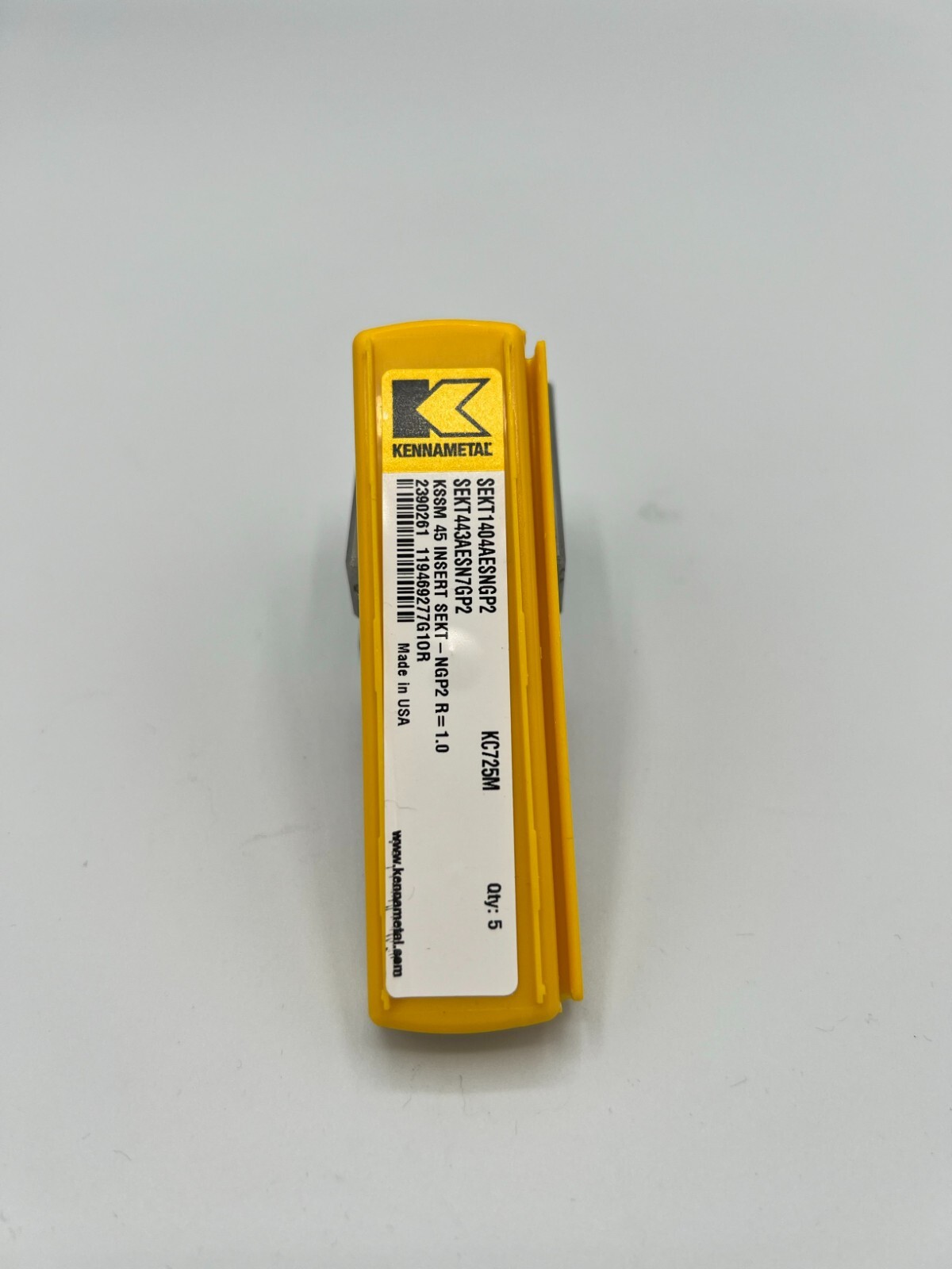 5 pcs(1BOX) SEKT443AESNGP2 KC725M, SEKT443AESN NEW KENNAMETAL CARBIDE INSERTS