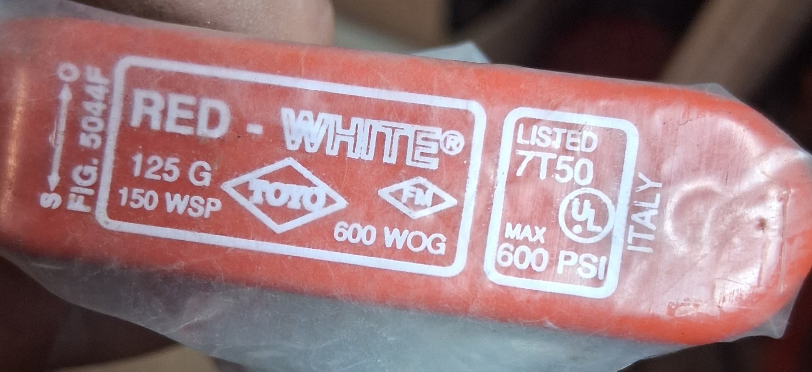 Red-White Valve Corp 150WSP 600WOG 1/2″ NPT FIG. 5044F Brass Ball Valve Lot Of 3