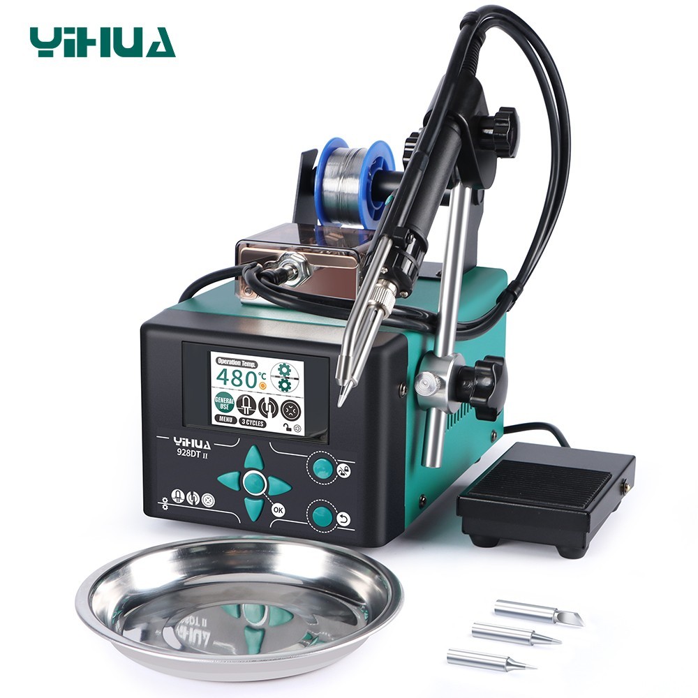 YIHUA 928DT II 230W Digital Auto Solder Feeding Soldering Station