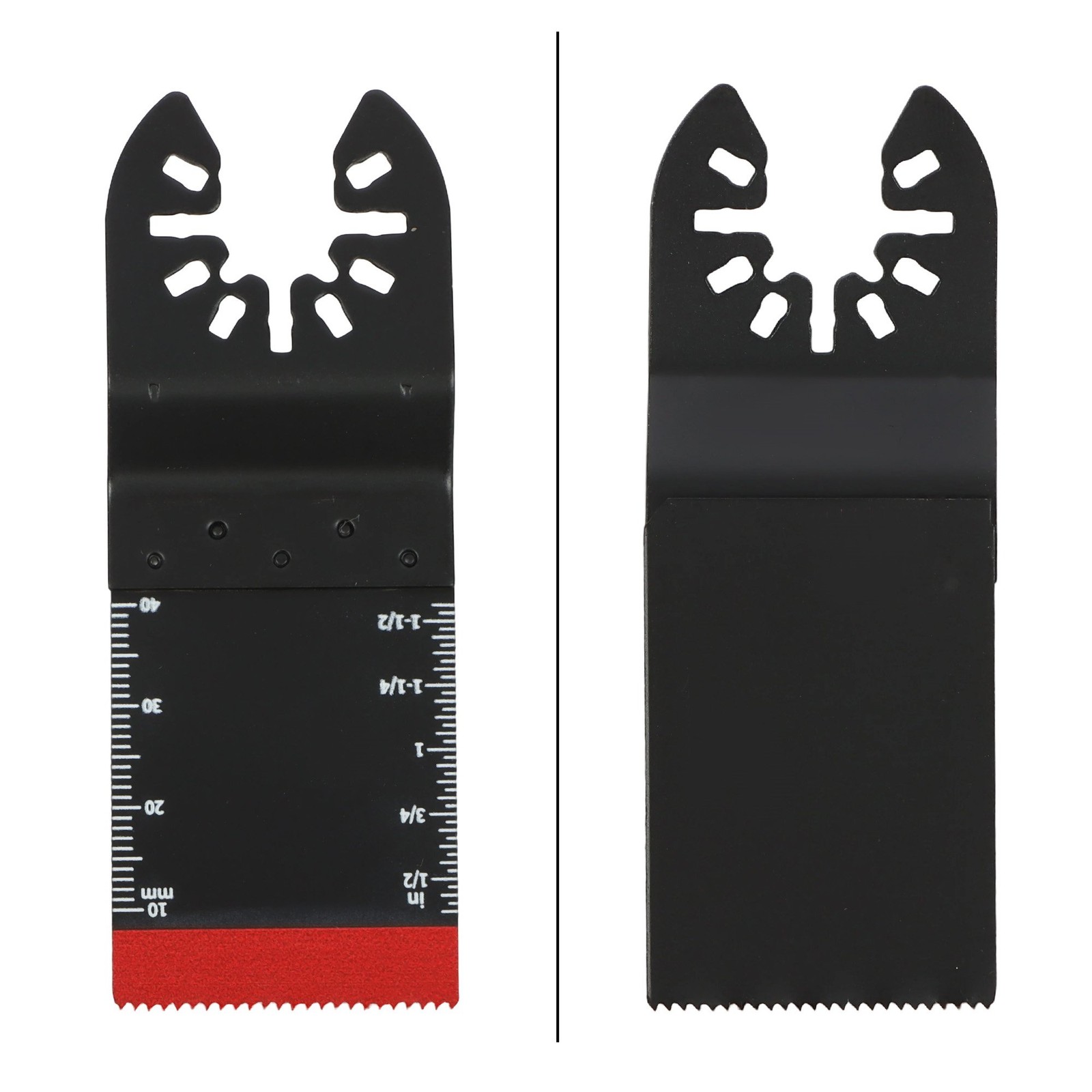 50Pcs Bi-Metal Oscillating Saw Blades 34MM Multi Tool Blades Kit Metal Cutting
