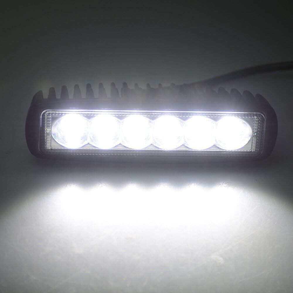 Fit John Deere Gators 835M, 835R, 865M, 865R 12V 2PCS 6″ INCH LED work light Bar