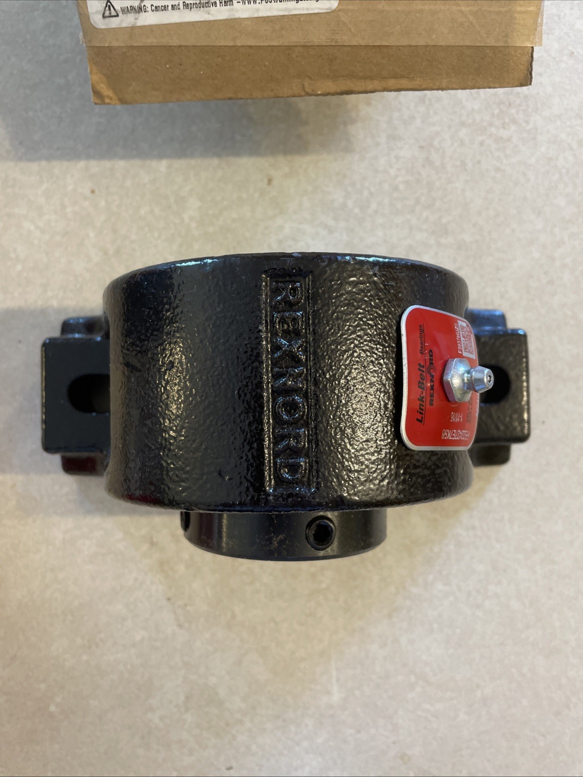Rexnord 1 11/16 In Cast Iron Setscrew Locking 2 Bolt Pillow Block PB22427E7K98