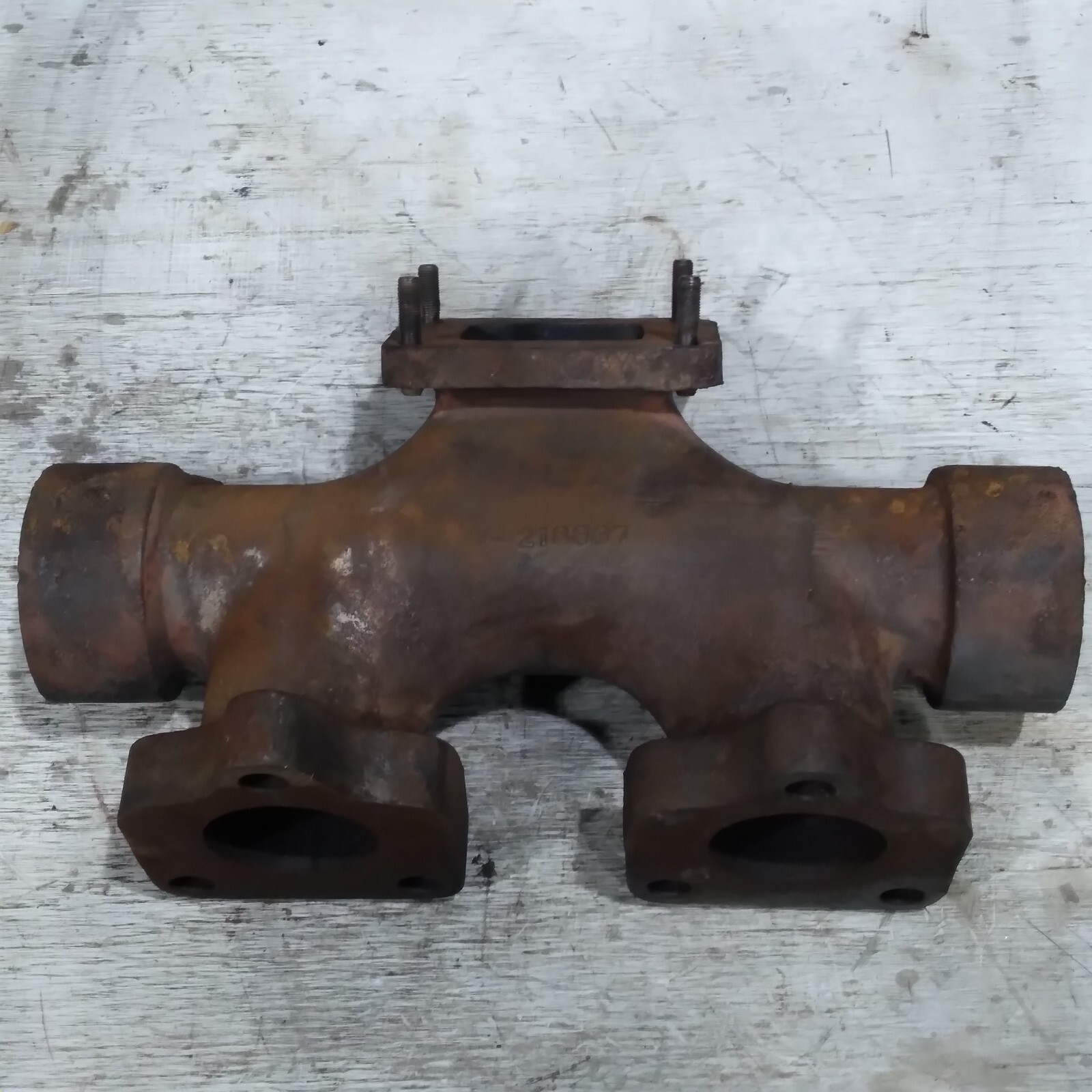 Cummins 218937 Center Exhaust Maifold VTA1710 VTA28 G28 V28 1710