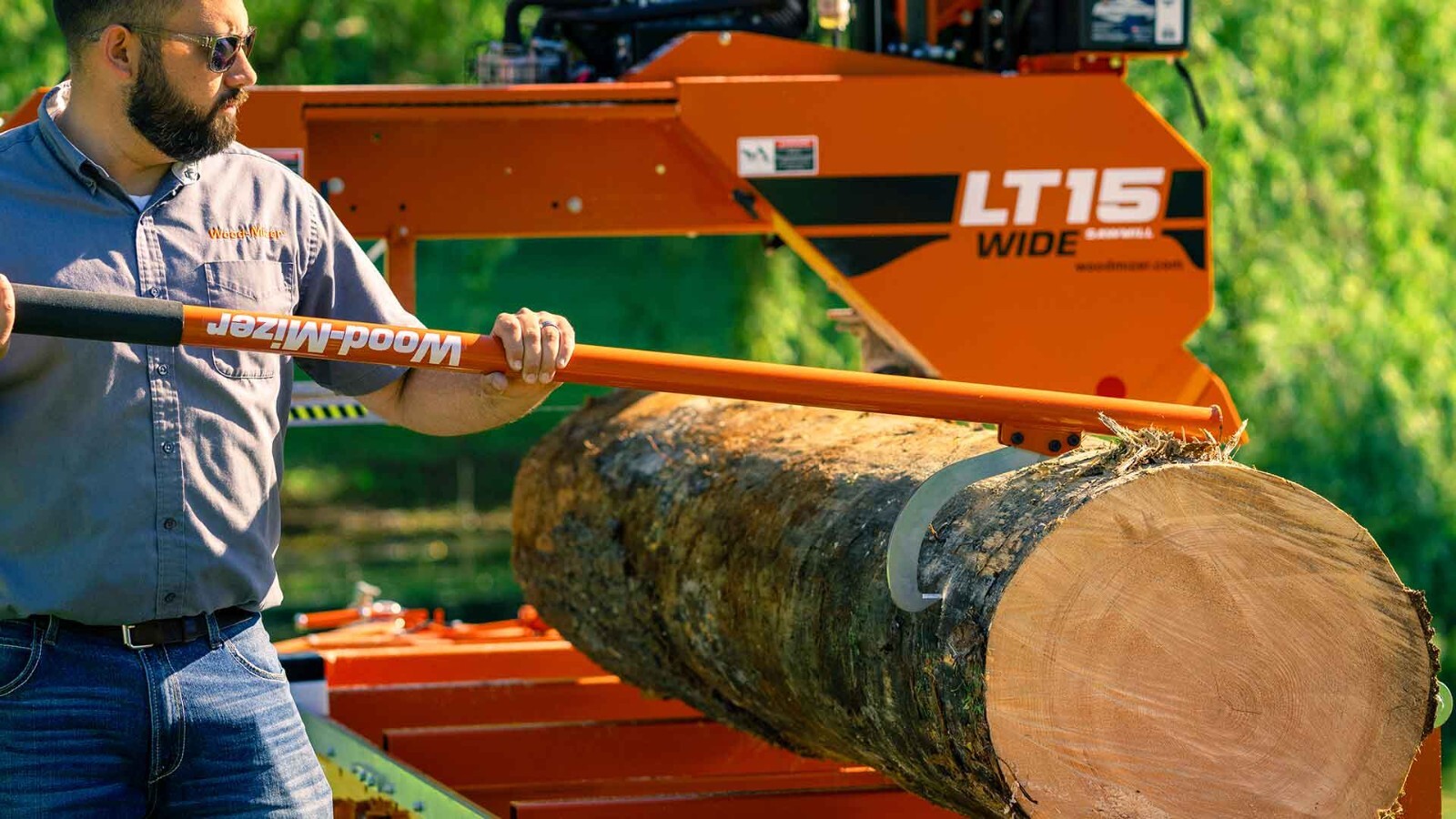 NEW Wood-Mizer Steel Cant Hook – Built in the USA!
