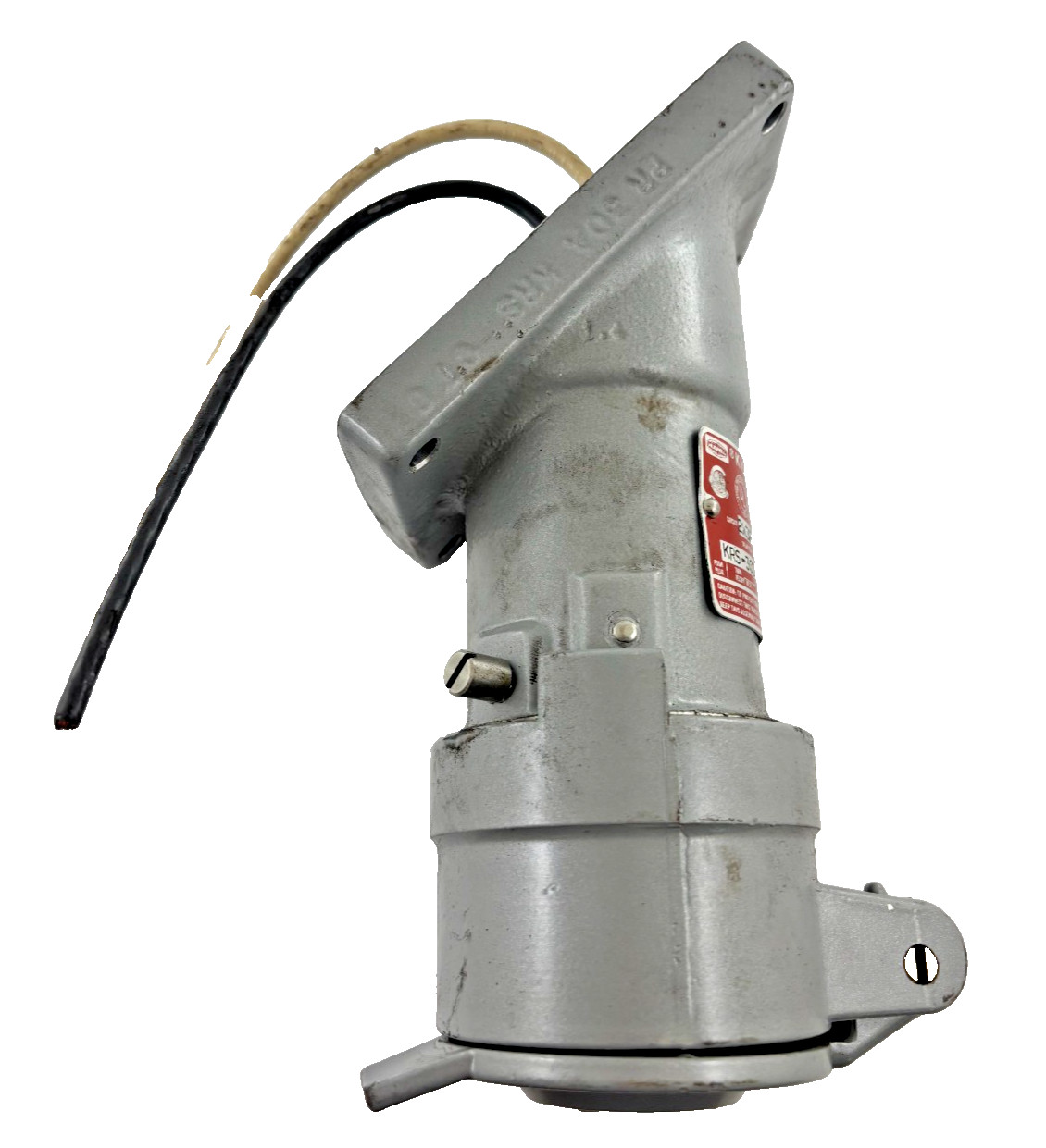 HUBBELL KILLARK KRS-303 RECEPTACLE 2 WIRE 3 POLE DELAYED ACTION EXPLOSION PROOF