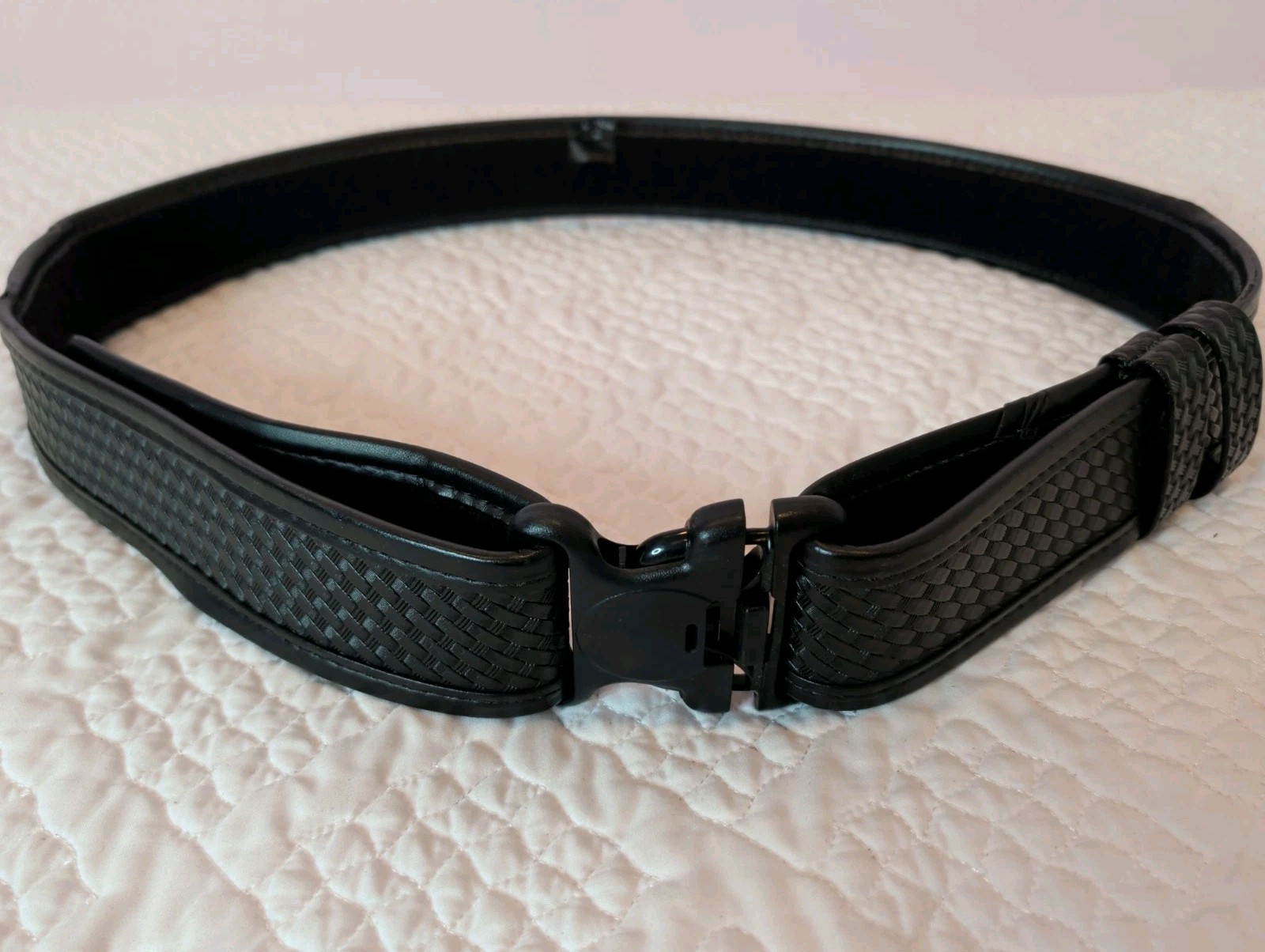 Bianchi Accumold Elite Basketweave Leather Duty Belt 52″ -58”