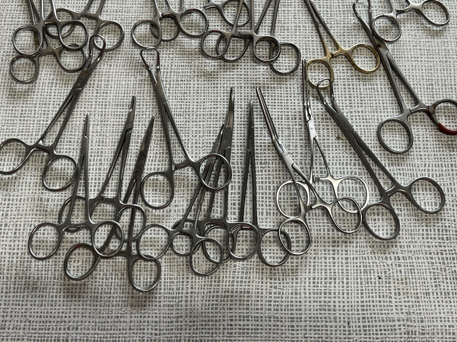 Lot of 80+ Various Brand & Size Medical Surgical Instruments Stainless Steel