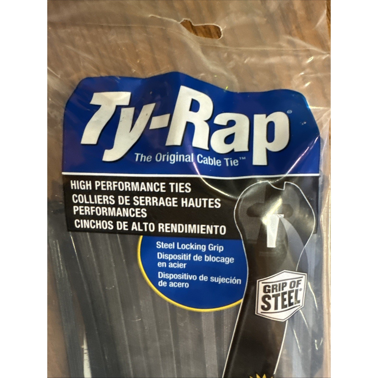 Ty-Rap High Performance Cable Ties – 14.2″ UV Black, 50 lb TS 100 Pack ge30