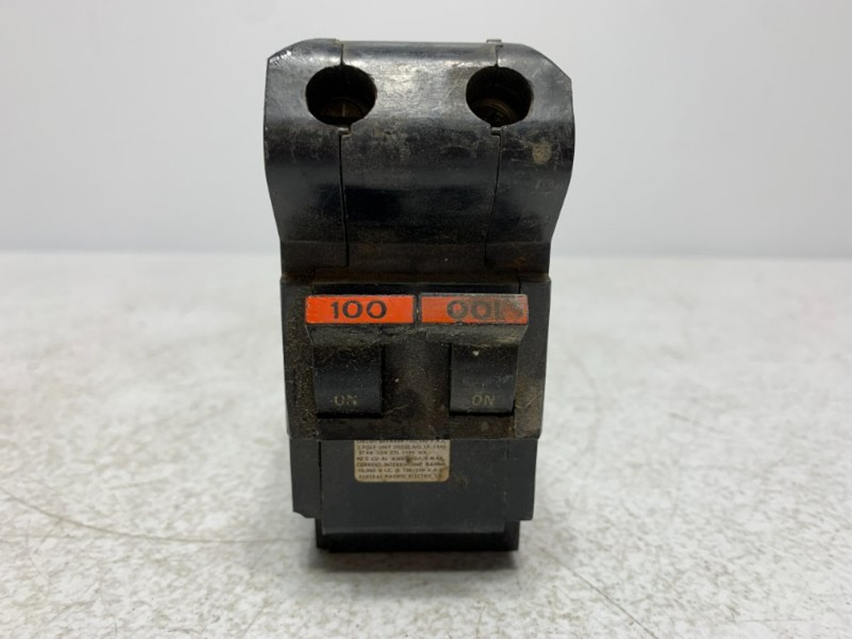 Federal Pacific Electric NA2100 Circuit Breaker 100A 240V 2-Pole