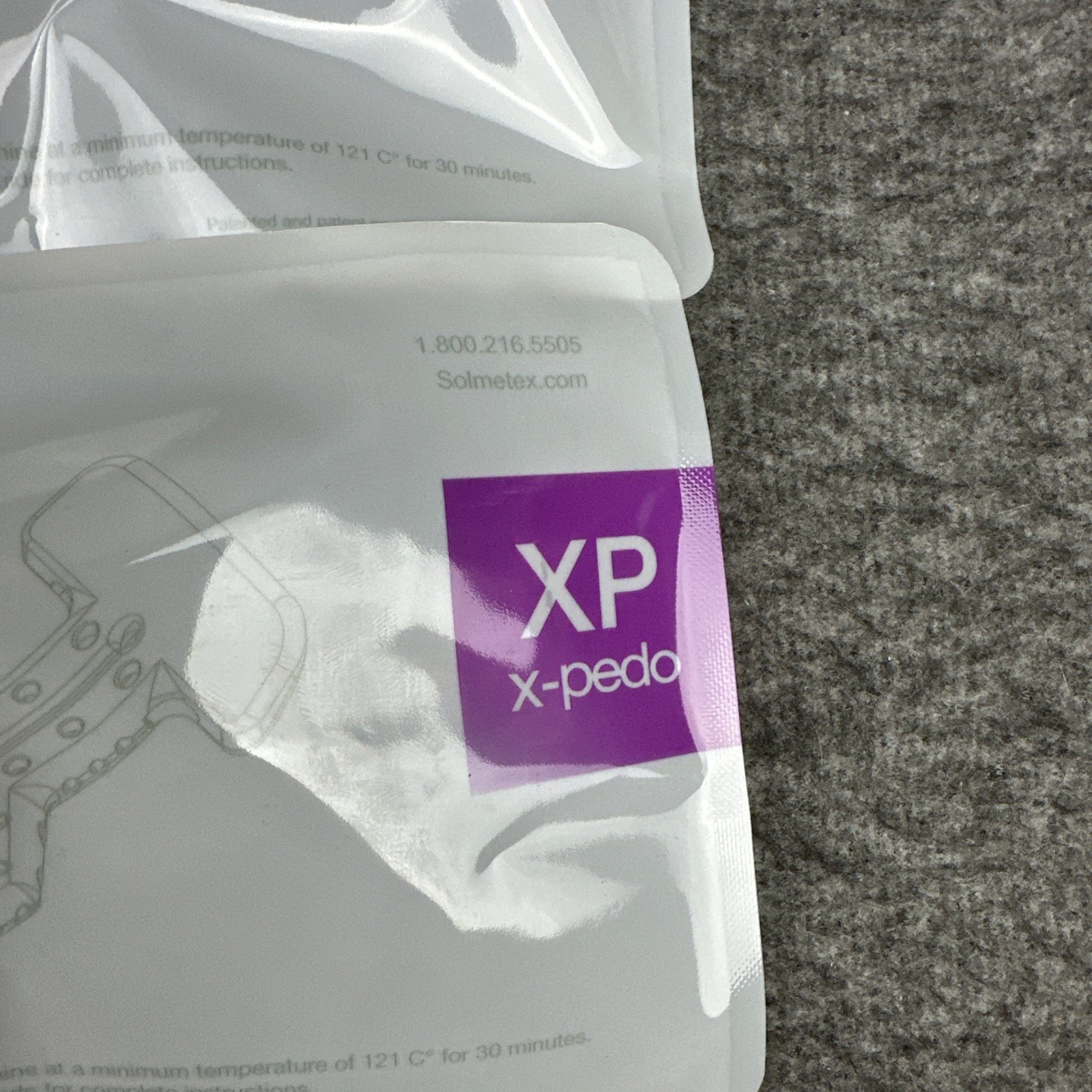 4 Pack Solmetex DS-MPX-001 DryShield Mouthpiece Autoclavable X-PEDO