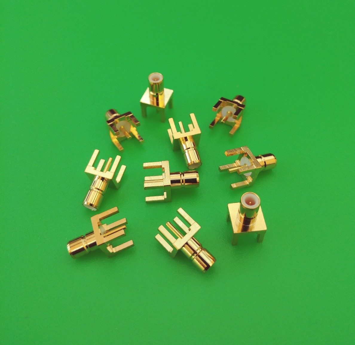 (2 PCS) SMB Female Center Solder for PCB Mount RF Connector – USA Seller