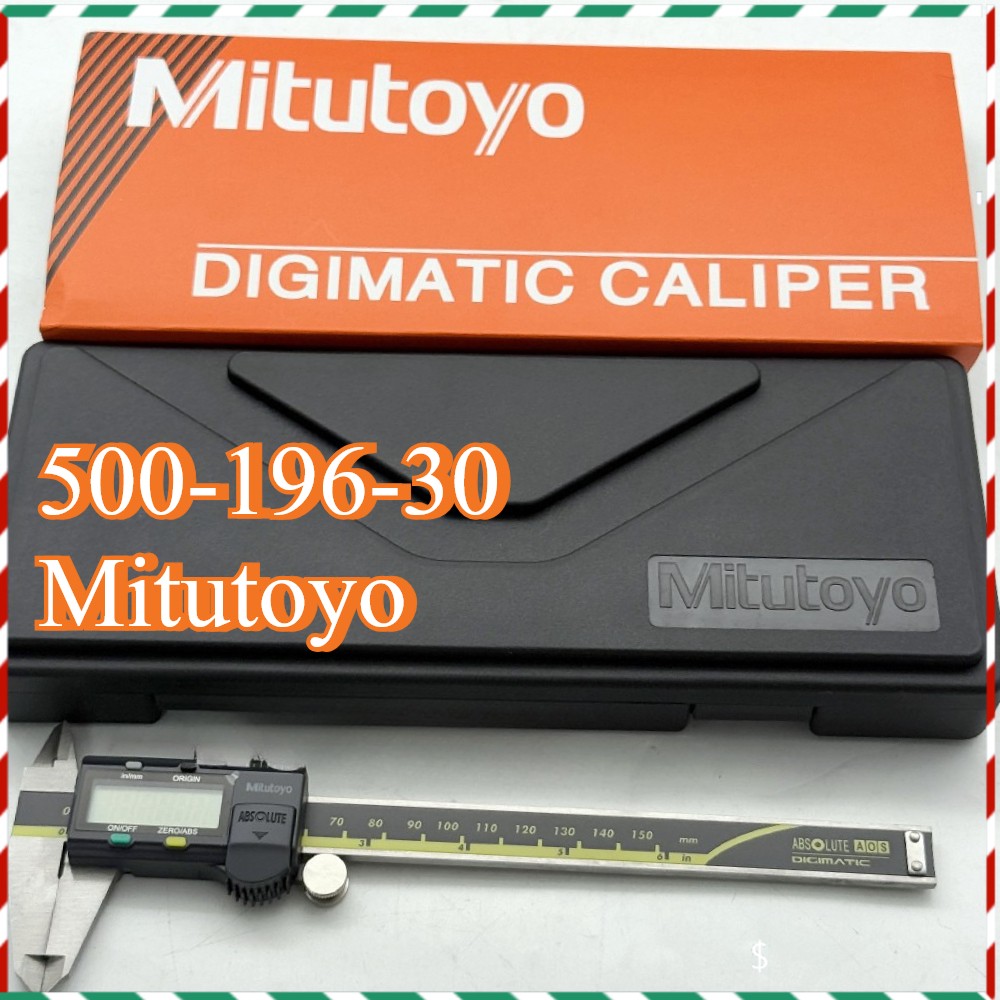 Mitutoyo 500-196-30 New Digital Caliper 0-6″ 150mm Absolute Encoder US Stock