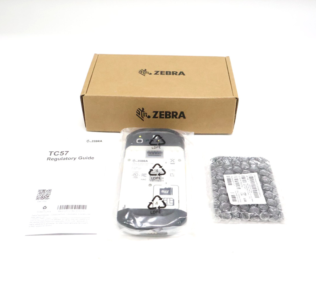 Zebra TC57HO-1XFMU6P-NA Rugged Android 13 Handheld Mobile Computer «Battery Inc