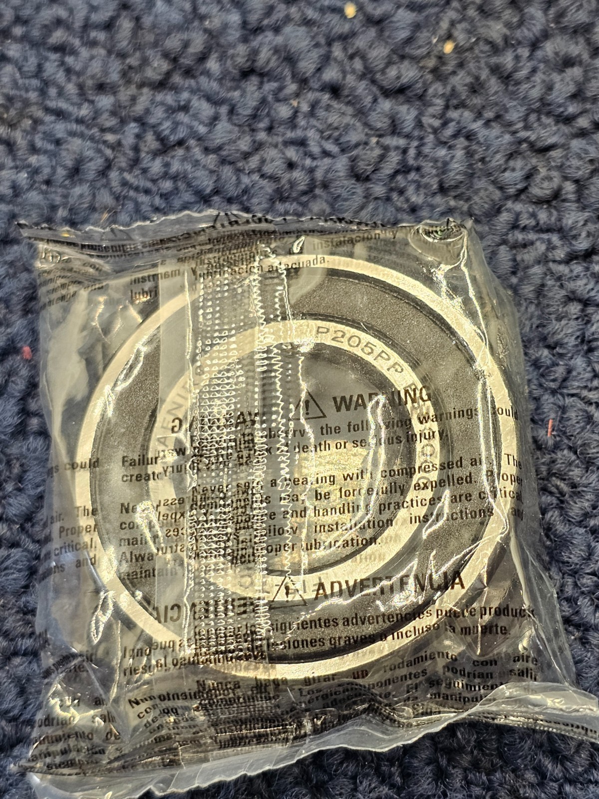 (QTY 3) Timken Fafnir P205PP 25mm X 52mm X 15mm Sealed Bearing