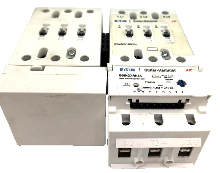 Eaton E501D10N3A-VFD Reversing Starter 3 Pole 31-100A 600V Overload Relay 3P