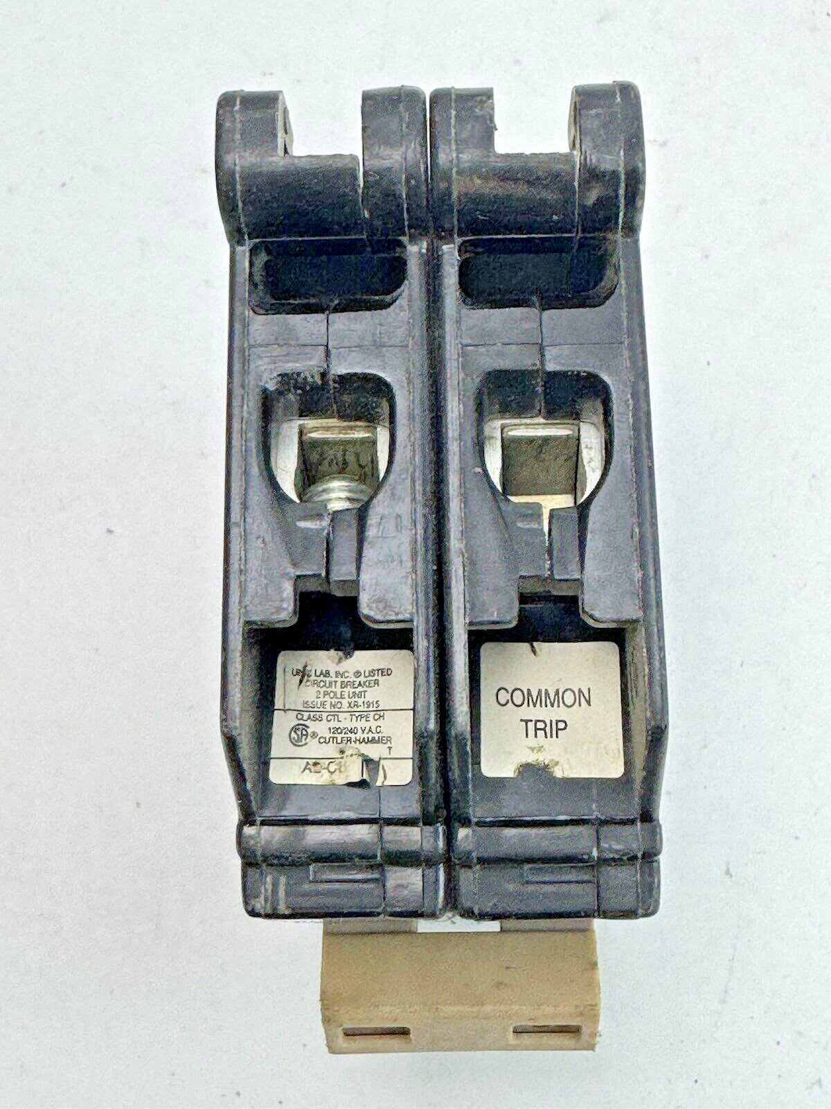 CUTLER-HAMMER – CH250 – COMMON TRIP CIRCUIT BREAKER – 50A, 2 POLE, 120/240 VAC