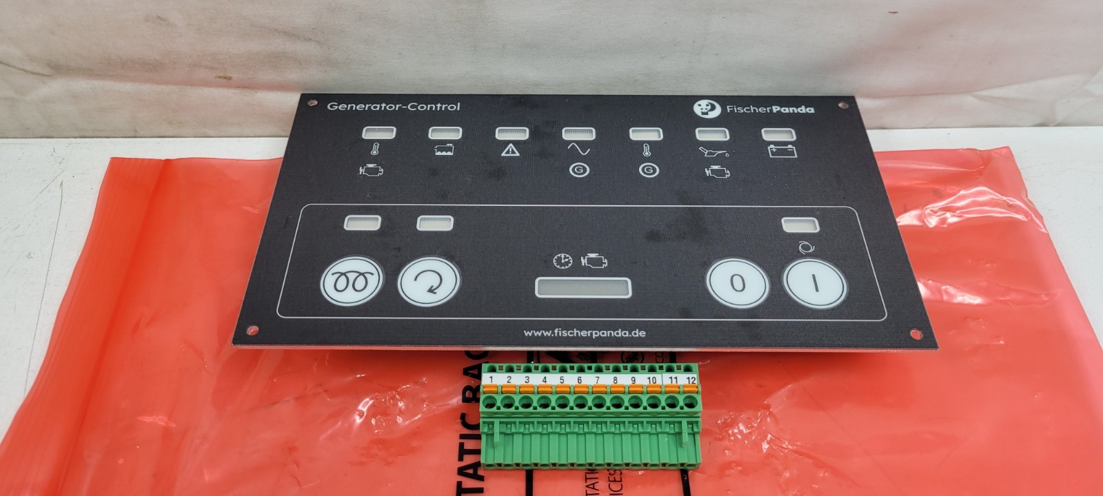 Fischer Panda Remote Control Panel P6 Plus 12V 0000139 ZL1 ACE03 G2U
