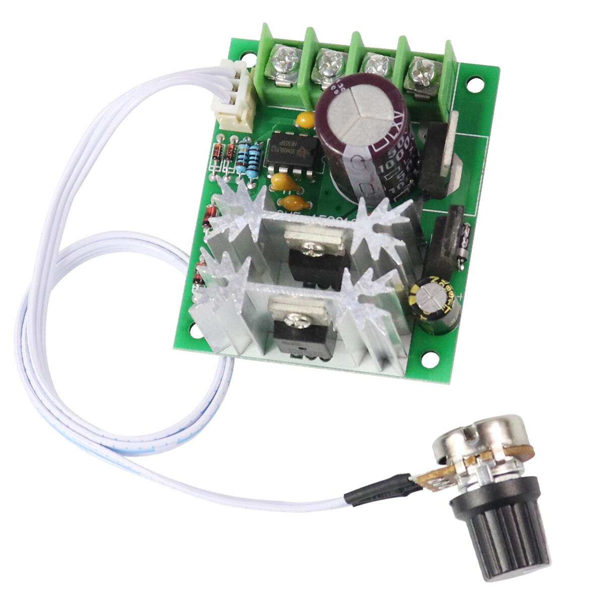 DC 6-30V 20A Max 300W PWM HHO Motor Variable Speed Controller Switch 6V 12V 24V