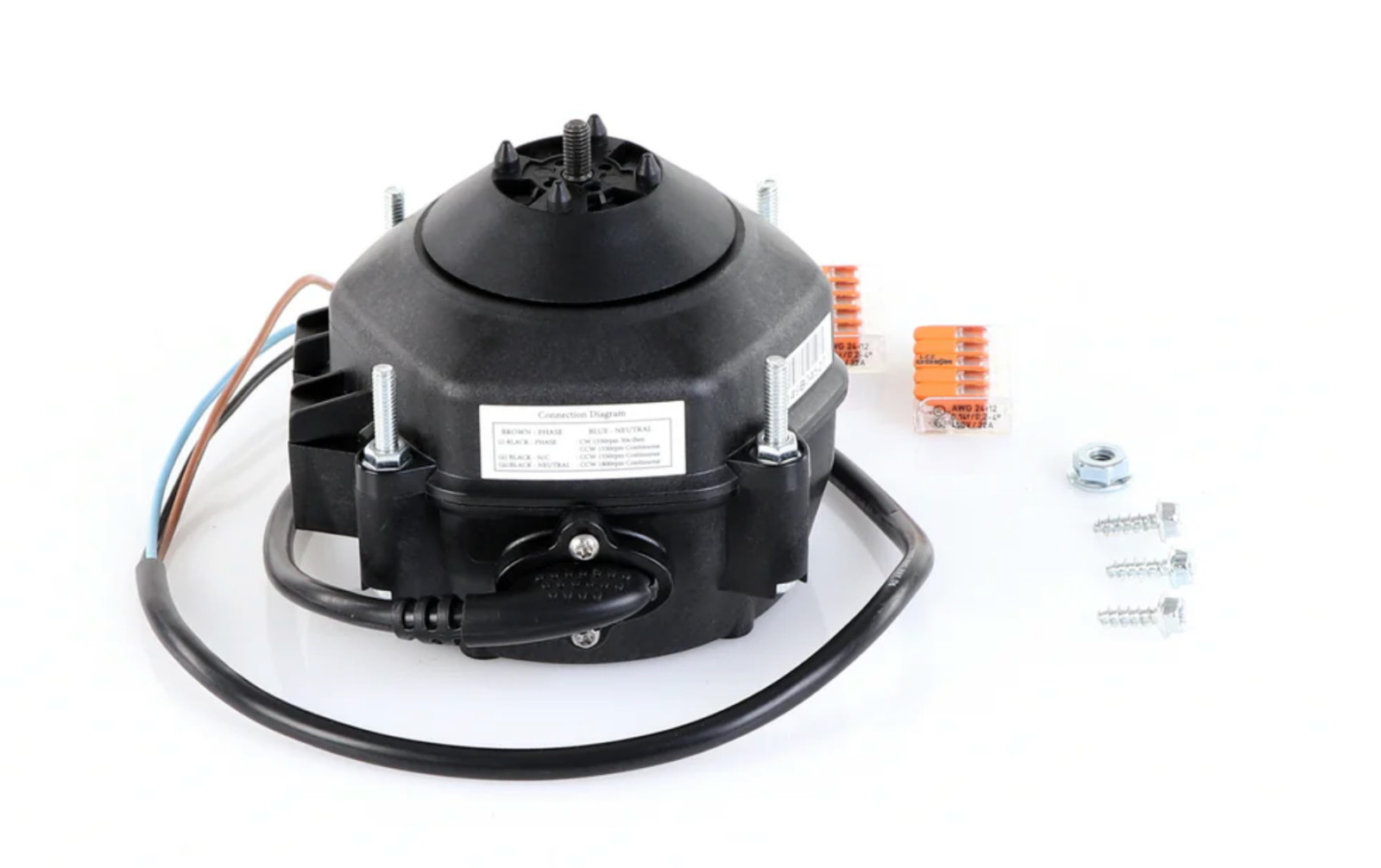 True 836283 OEM Fan Motor Kit, 100-240 Volt, 50/60HZ, 1800 Watt