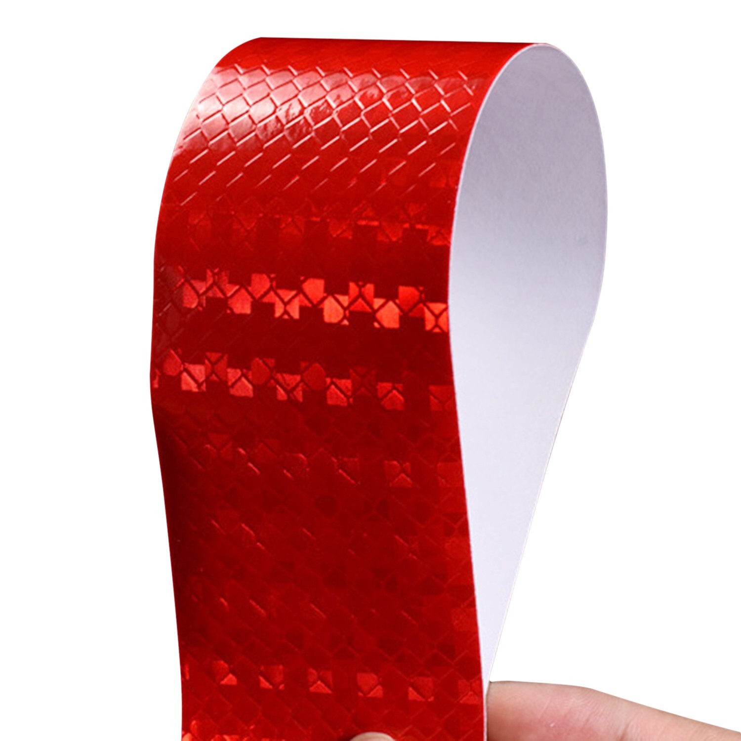 Conspicuity Tape DOT-C2 Approved Reflective Trailer Red White 2”x150’ -1 Roll