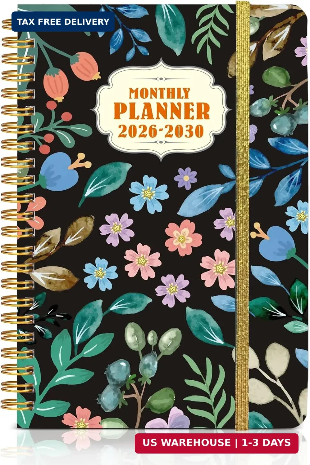 2026-2030 Monthly Planner – 5 Years Monthly Planner with Calendar from Jan 2026