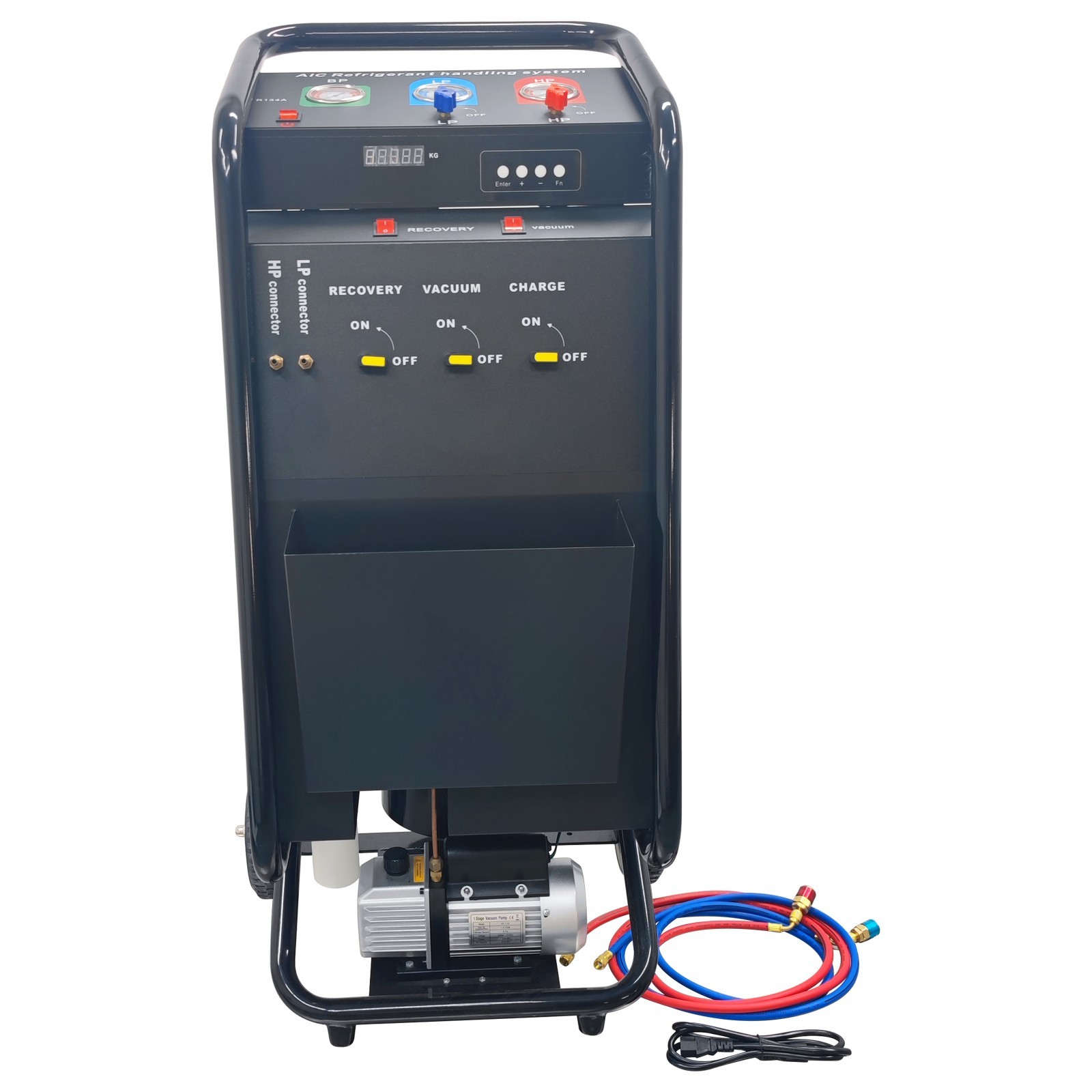 A/C Refrigerant Filler Car Air Conditioner Recovery Recycling Recharging Machine