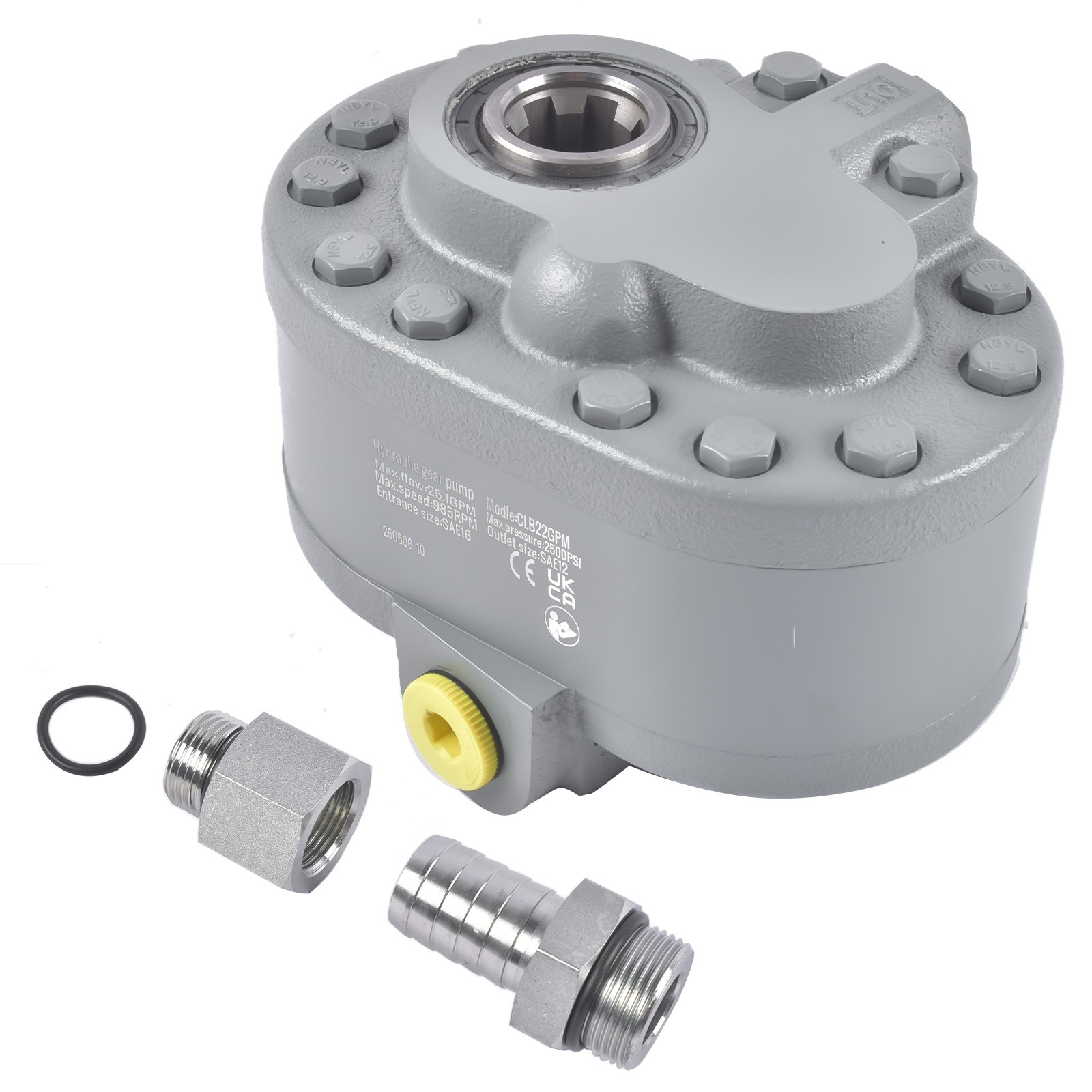 540RPM 21.2GPM 2250psi, Oil Hydraulic PTO Pump for Agricultural Tractors