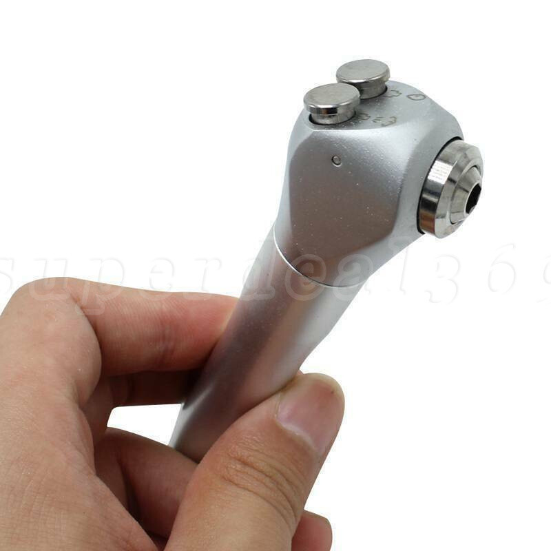 Dental Air Water Spray Triple Syringe 3 Way Handpiece w/ 2 Nozzles Tips Tubes