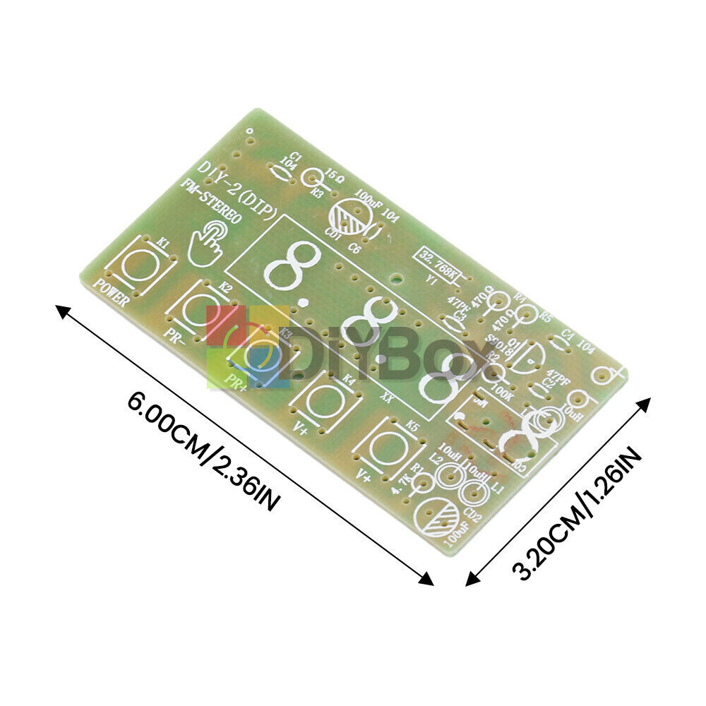 Electronic DIY Kits AM/FM Radio Receiver Module Kits Wireless Stereo 87-108MHz