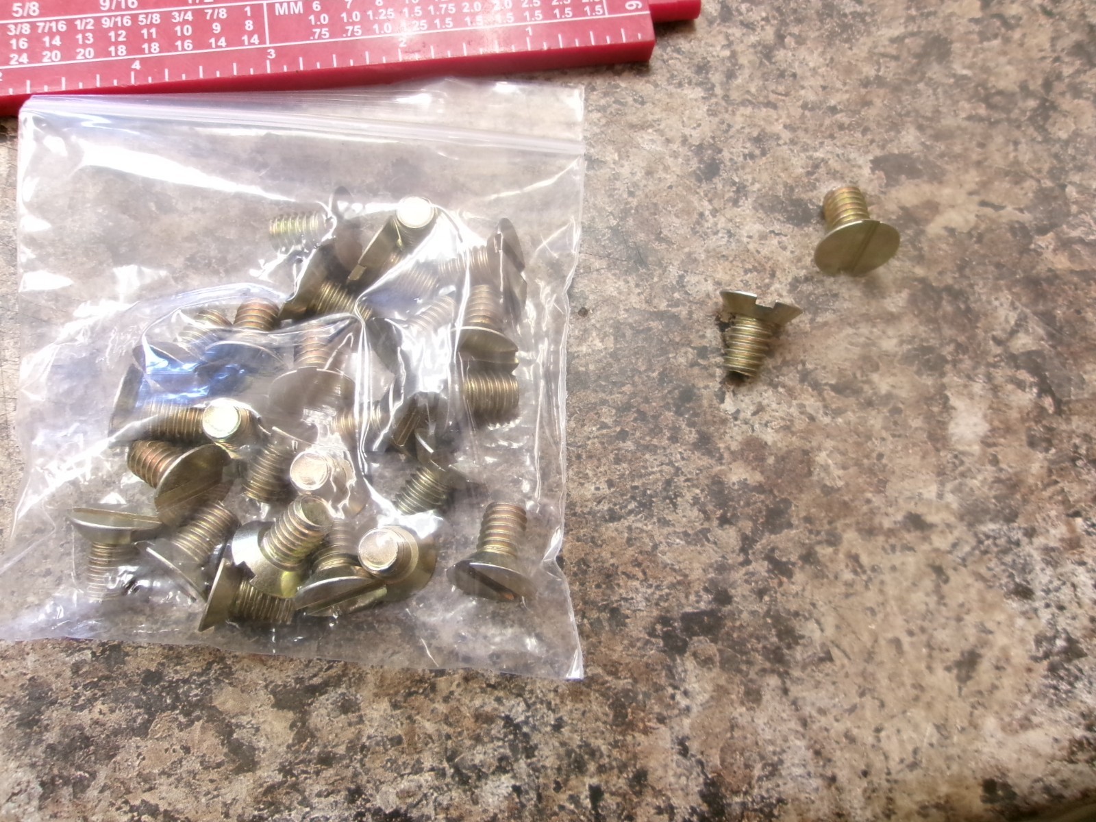 25 PCS. 5/16-18 BEDKNIFE SCREWS TORO 57-4910 C30