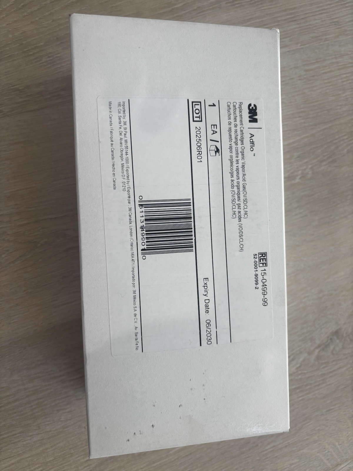3M Adflo AG/OV Replacement Cartridge 15-0499-99 Exp 06/2030