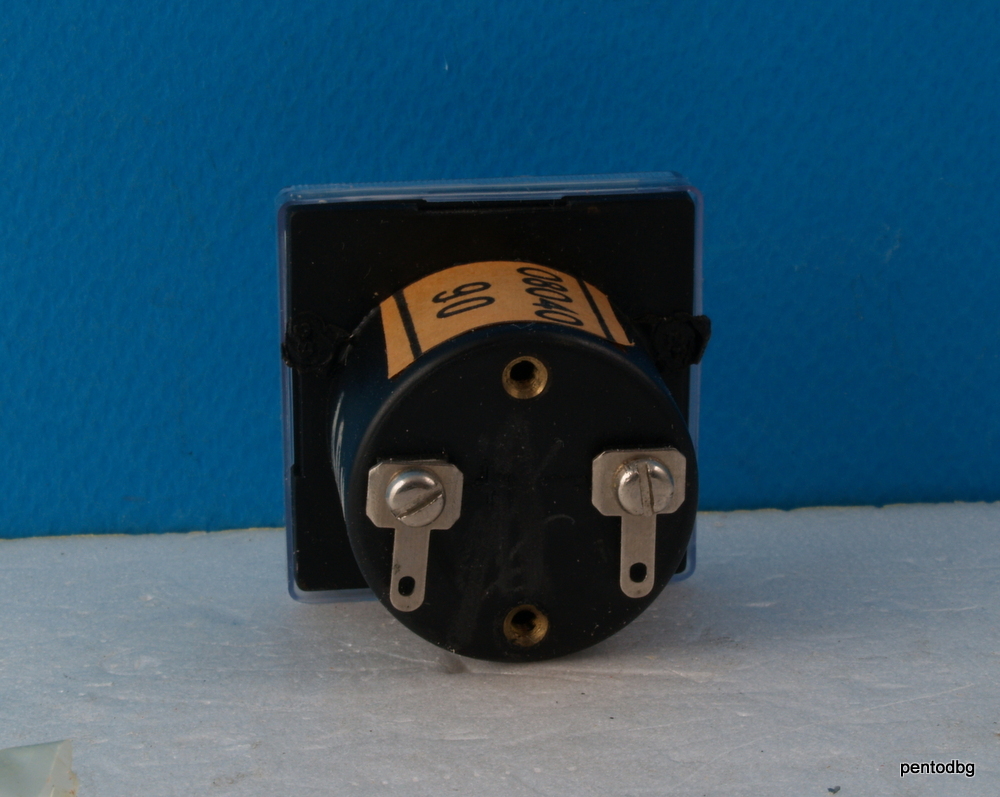 ANALOG PANEL VOLT METER 40×40 mm DC 0-10 2.5 % MP40 BULGARIA NOS RARE