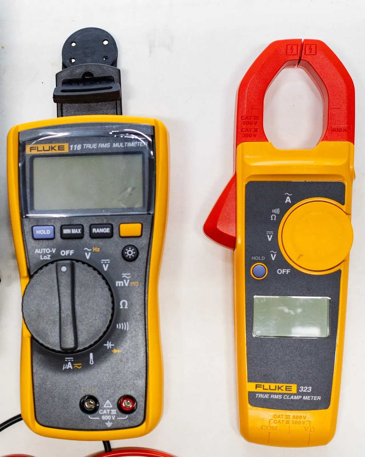 Fluke 116/323 HVAC Multimeter Meter Combo Kit –