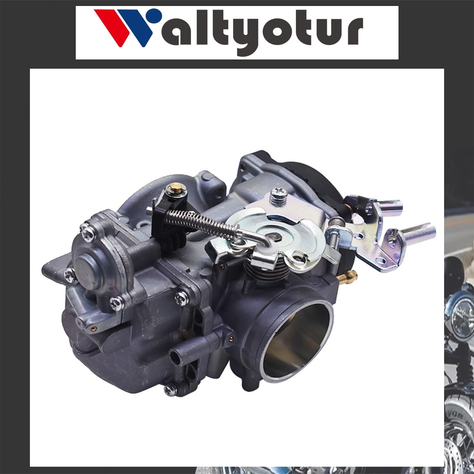 waltyotur 40mm CV40 Carburetor Replacement for Softail/Dyna/FXR/Touring/Sport…