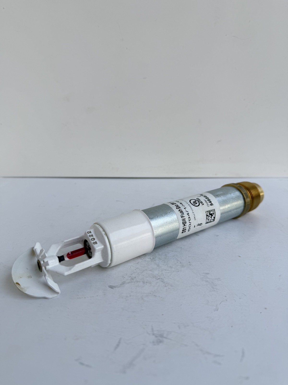 Tyco 6″ DS1 HSW Flush Esc SR 155 White/White 60/94/1/4/6″ UL NEW
