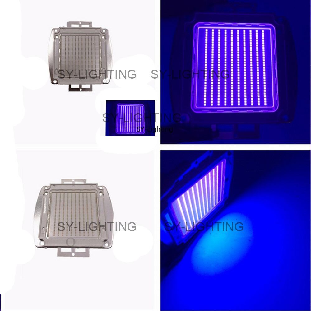 150W Ultraviolet UV Purple 365nm 375nm 395nm 45mil LED bead Emitter Light Chip
