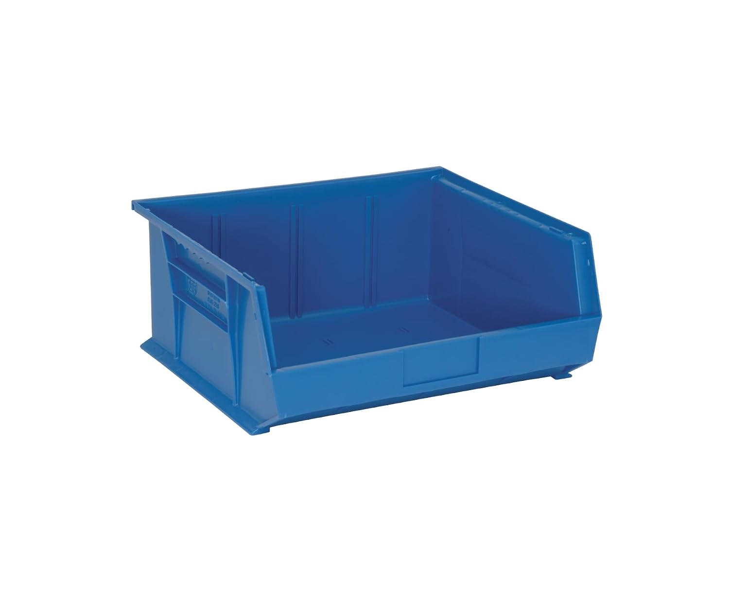 K-QUS250BL-2 2-Pack Stack & Hang Plastic Bin Storage Containers 14″ x 16″ x 7″