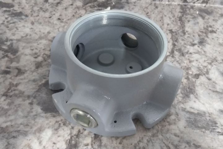 Appleton Electric AALB75 Wall Mount Hazardous Location Long Mounting Hood