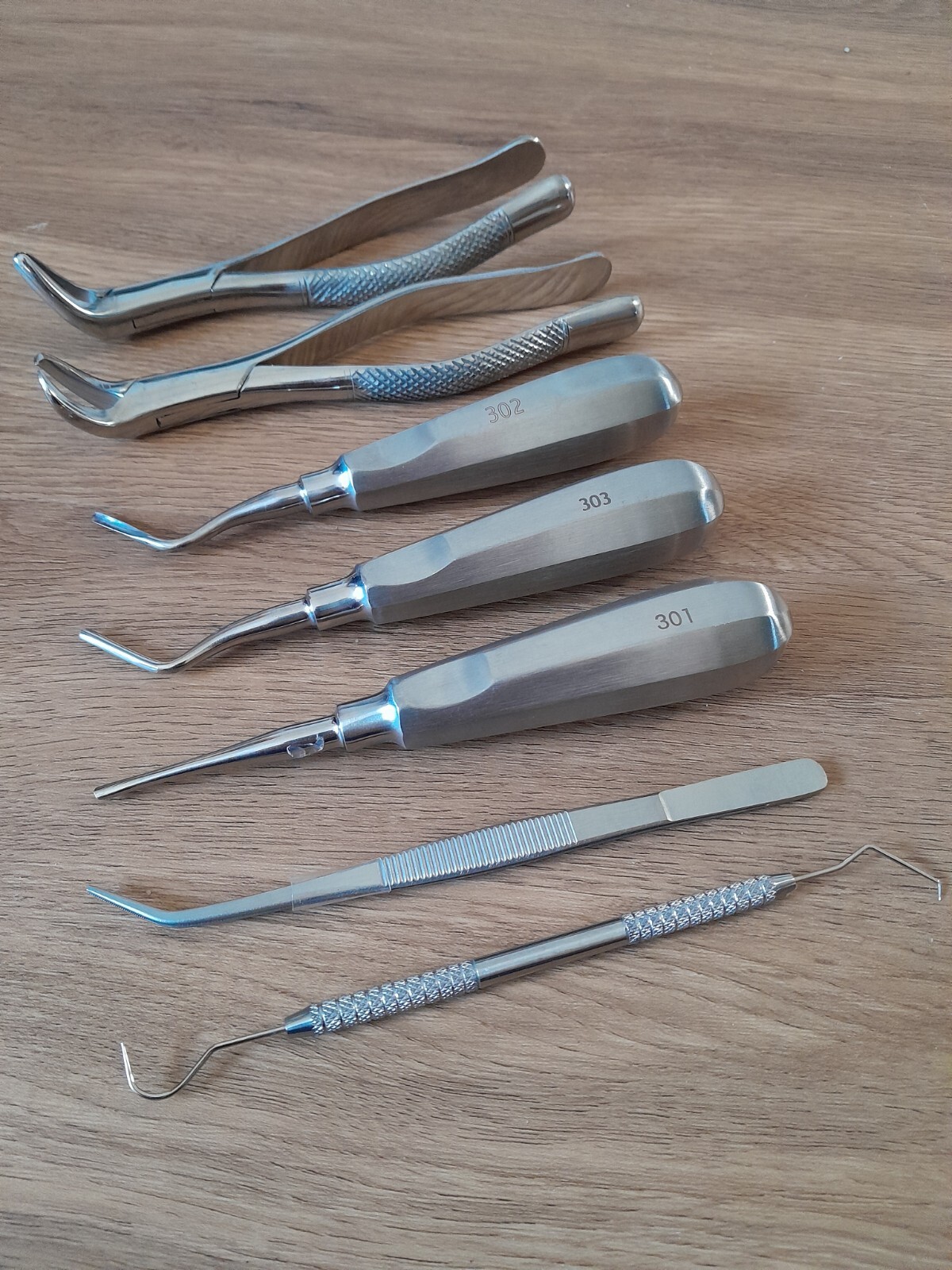 7 Pc NOS Dental Extraction Root Tip Elevator MIX Surgical Medical Instruments