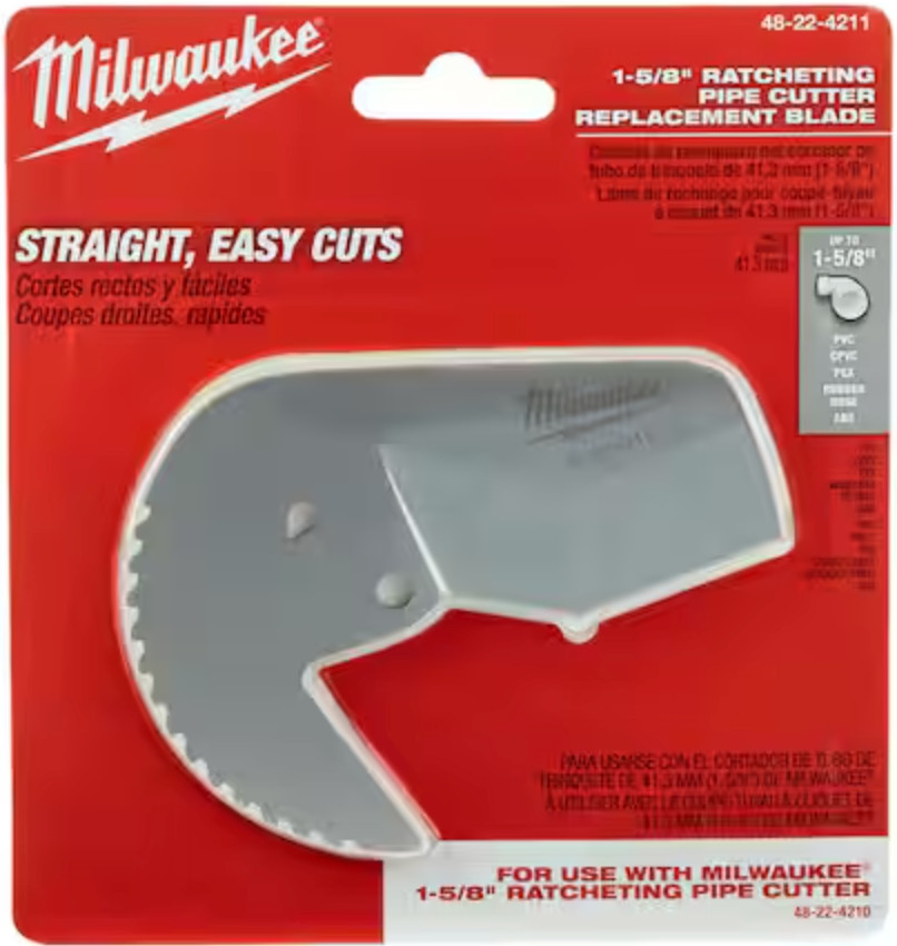 Milwaukee Tool 48-22-4211 1-5/8″ Ratcheting Pipe Cutter Replacement Blade