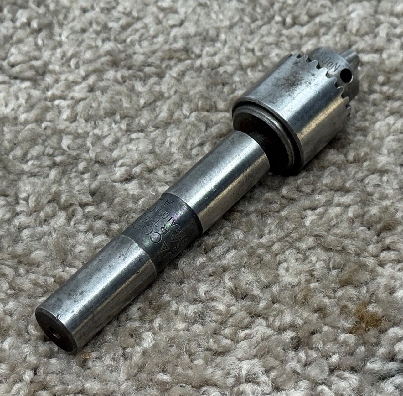 JACOBS #0 MEDIUM DUTY DRILL CHUCK – 0 to 1/8″ – 1/2″ shank